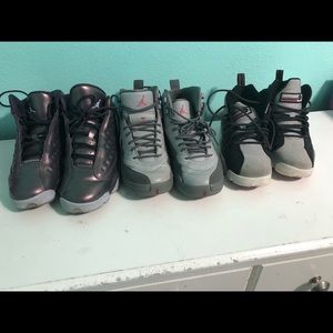 3 pairs of Jordan’s